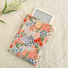 Floral Meadow Embroidered Kindle Sleeve - Beige