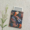 Floral Meadow Embroidered Kindle Sleeve - Blue