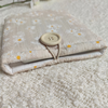 Daisy Blossom Floral Kindle Sleeve - Beige