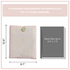 Daisy Blossom Floral Book Sleeve - Pink