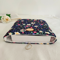 Butterfly Garden Floral Padded Book Sleeve