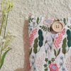 Lavender Garden Embroidered Kindle Sleeve